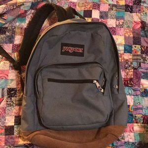 Teal / grey backpack